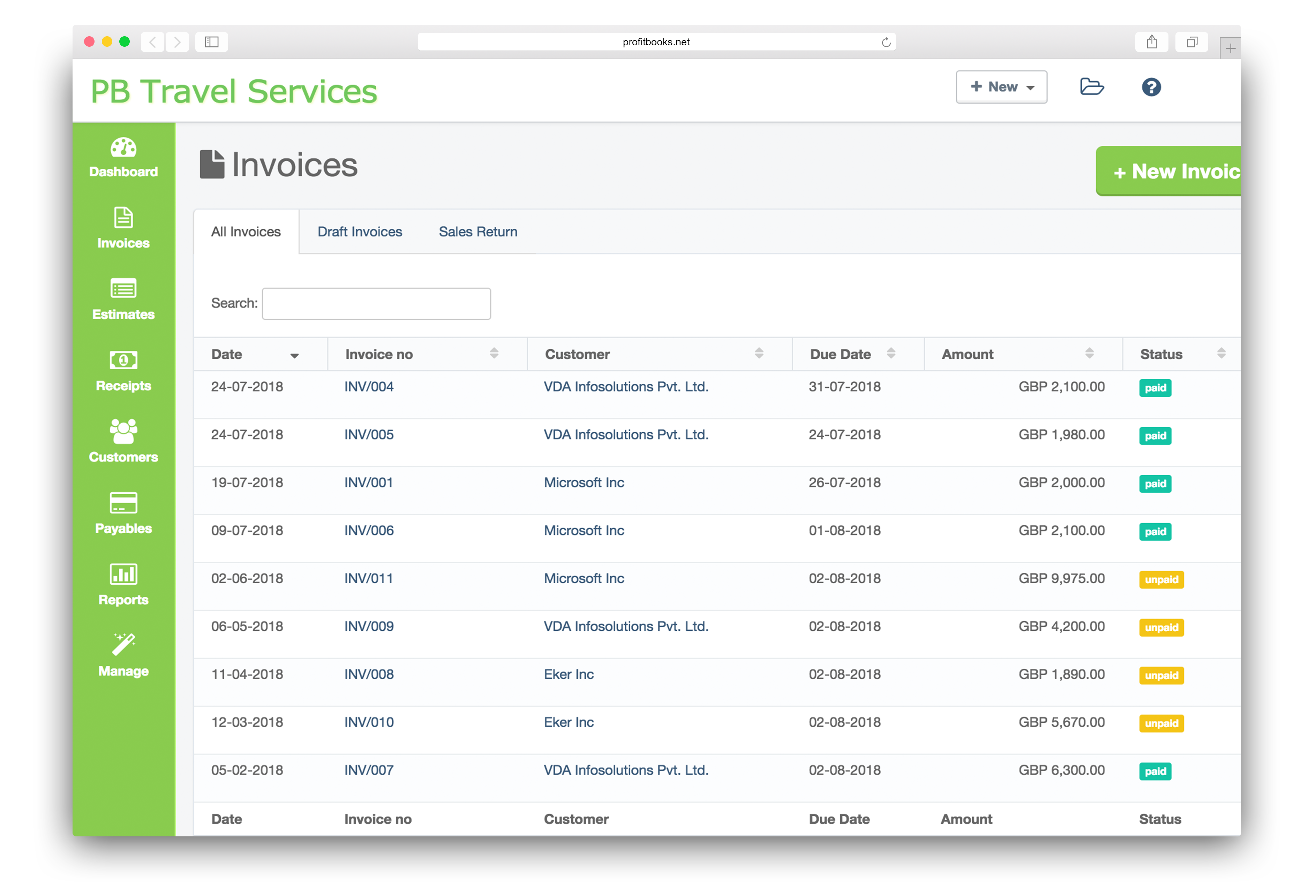 easy invoicing software